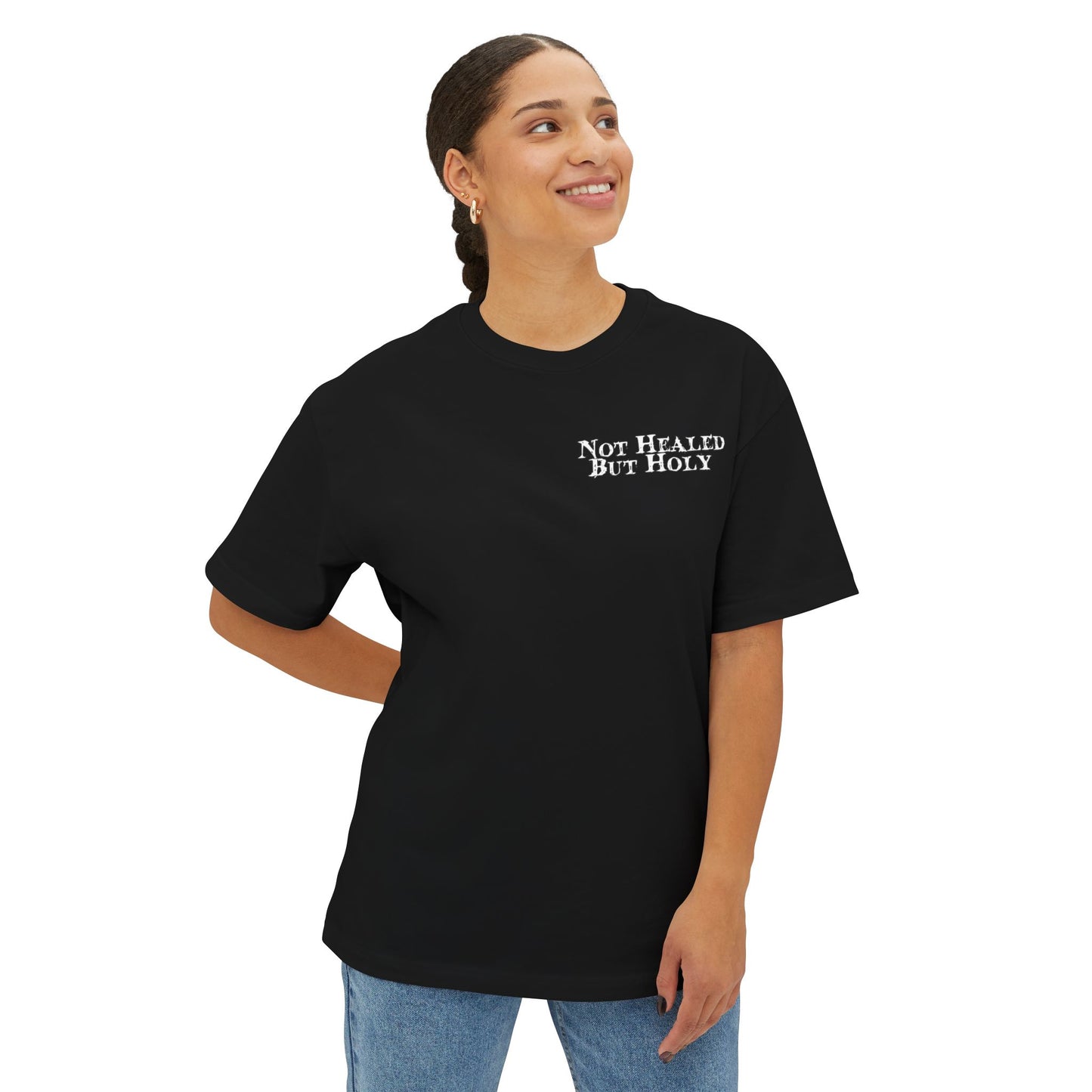 THE DIVINE INVERSION GRAPH Faith-Inspired Unisex Oversized Tee, Religious Boxy T-Shirt, Casual Apparel, Spiritual Gift, Church Event T-Shirt
