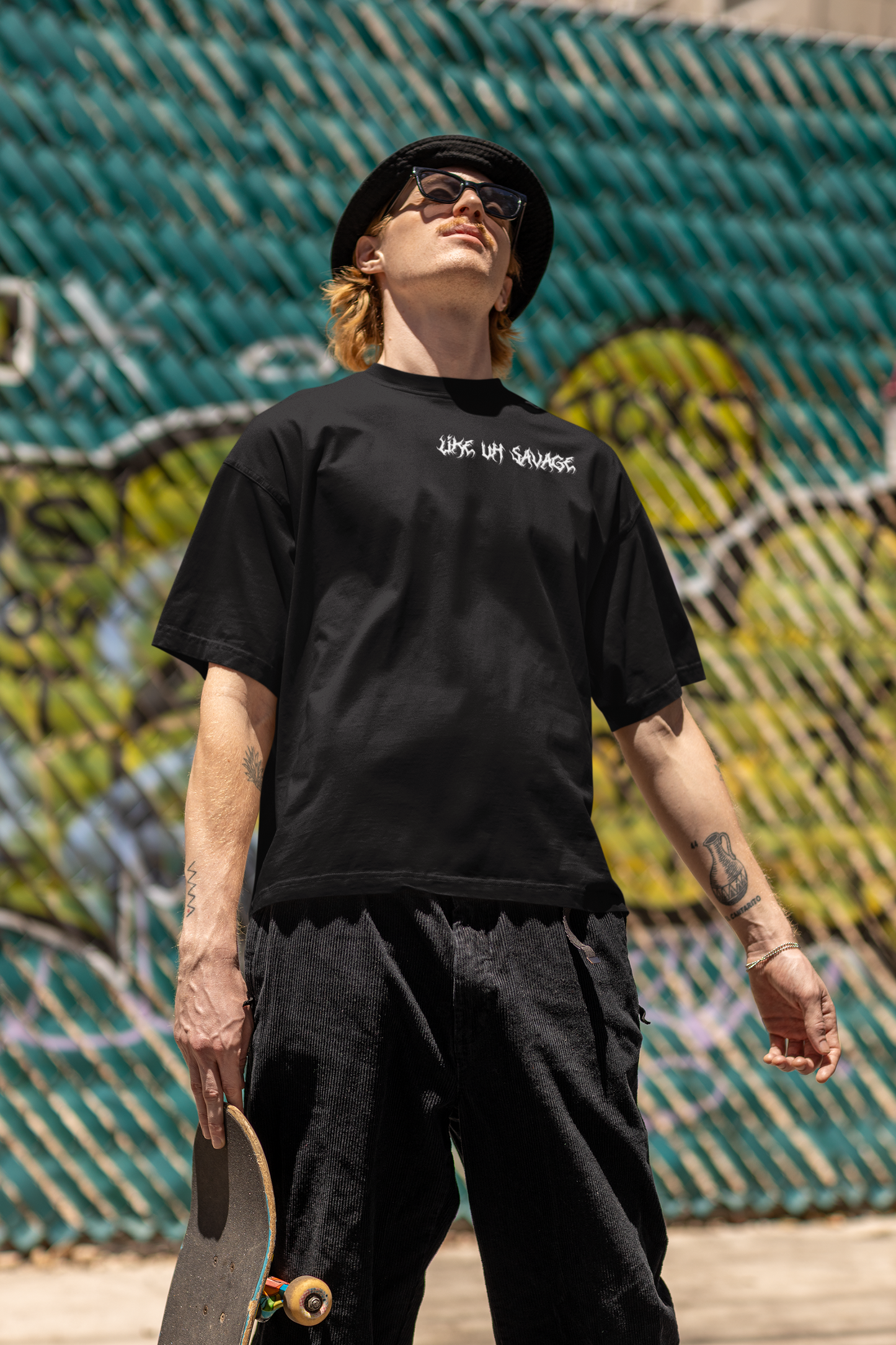 D3MON GXNG LIKE UH SAVAGE Unisex T-Shirt